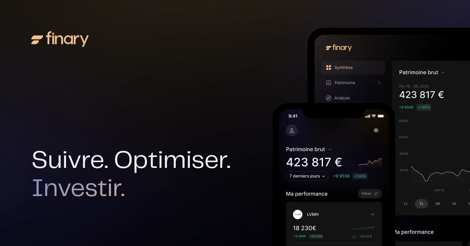 Aperçu de Finary