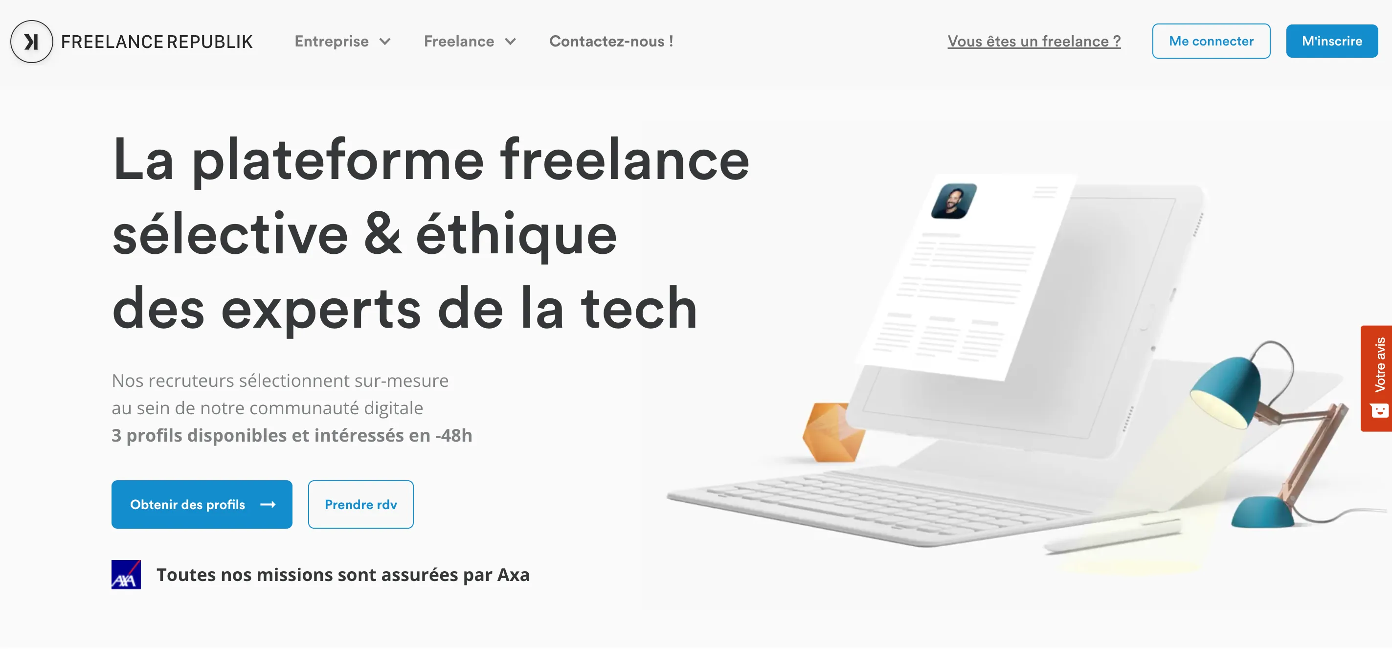 Aperçu de Freelance Republik