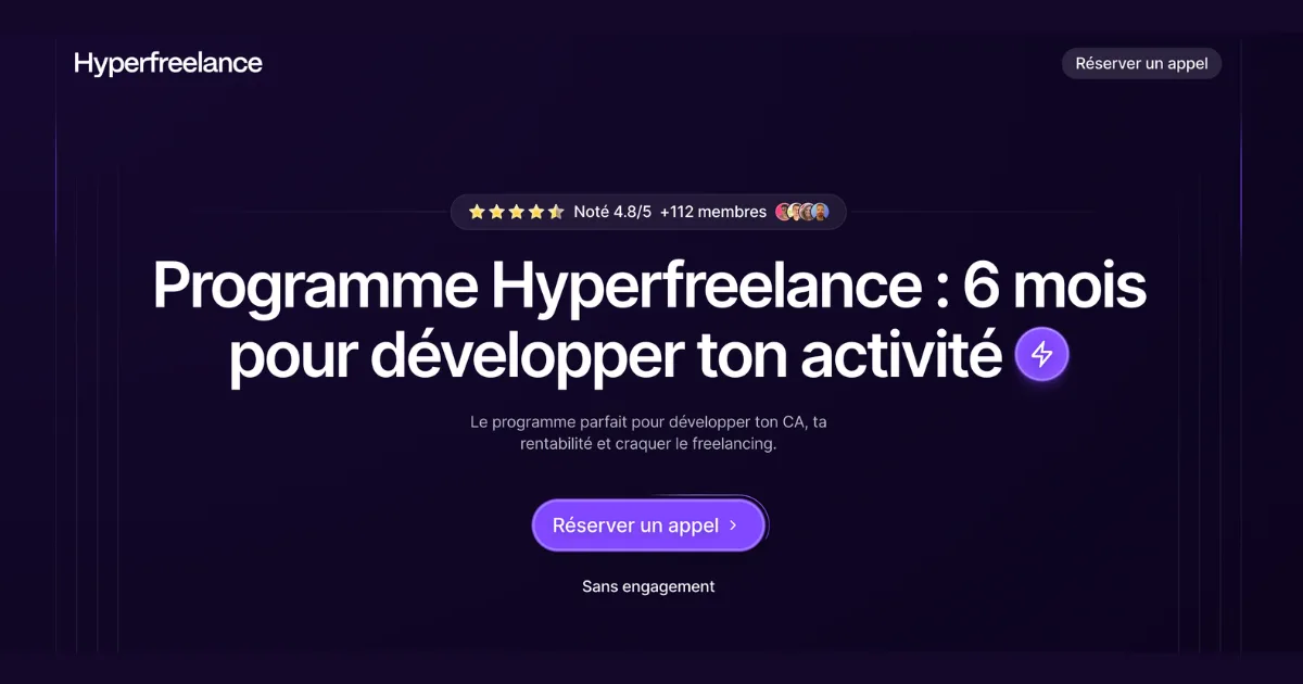 Aperçu de Hyperfreelance