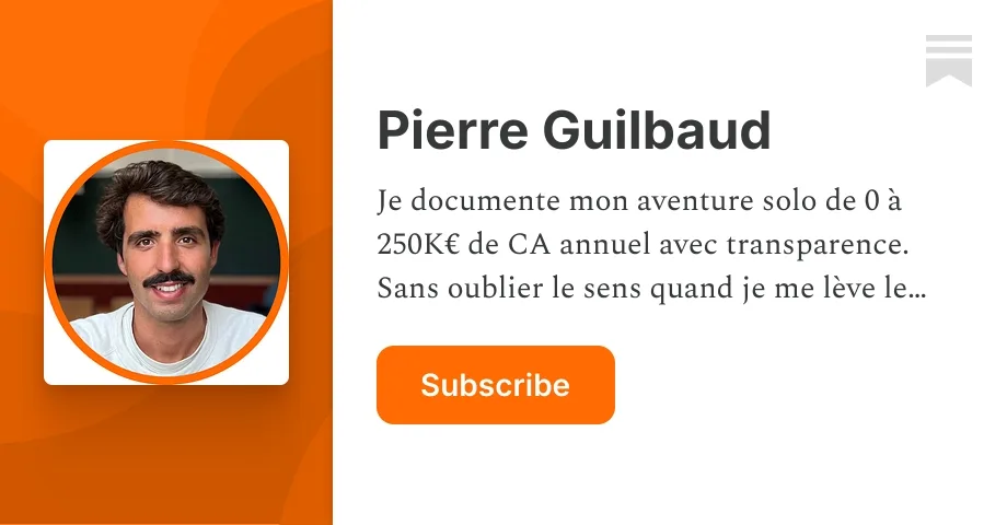 Aperçu de Newsletter Pierre Guilbaud
