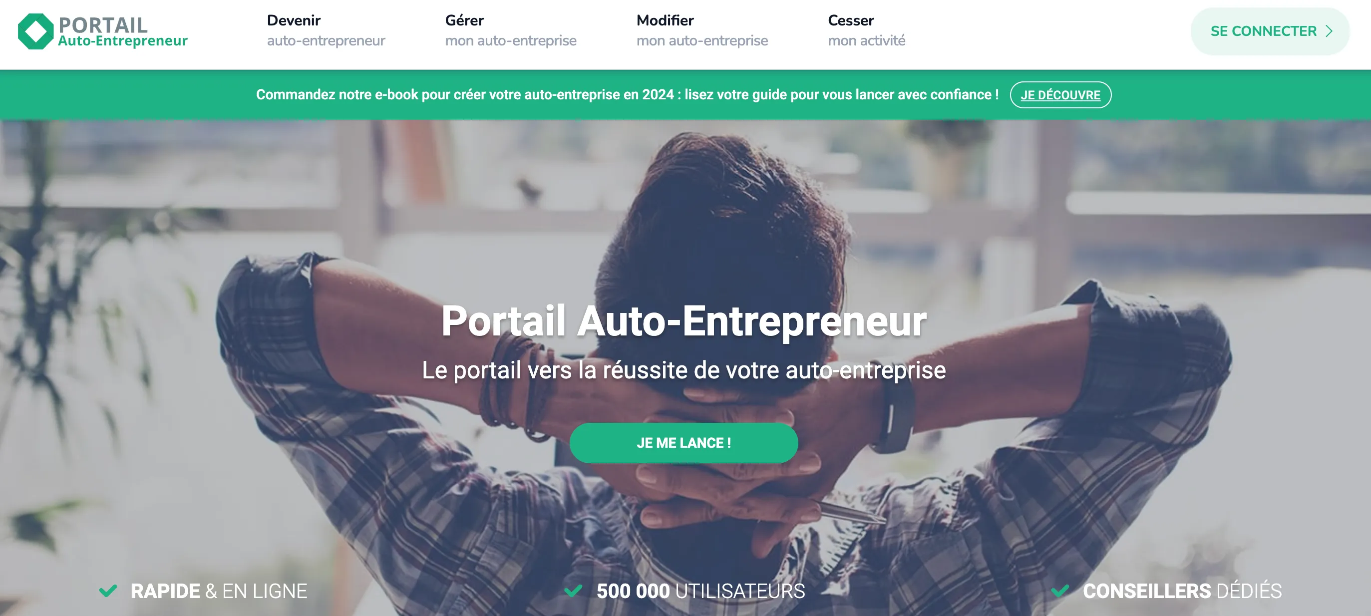 Aperçu de Portail Auto-Entrepreneur (Facturation)