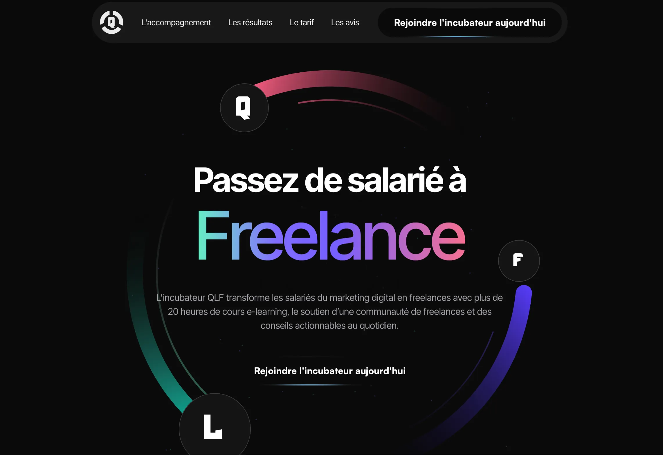 Aperçu de Que les Freelances (QLF)