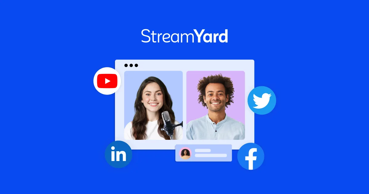 Aperçu de Streamyard