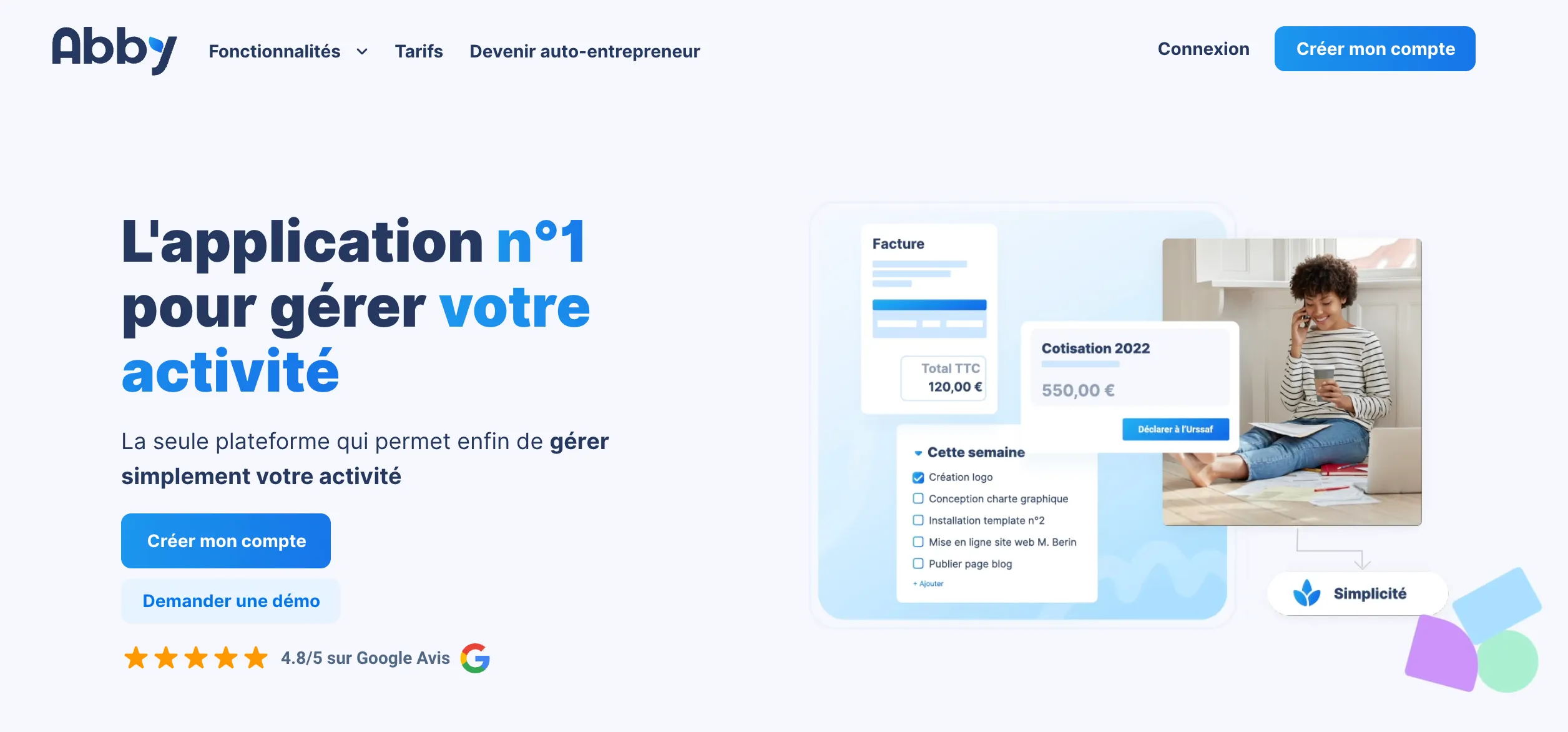 Abby, l’application pour gérer ton activité