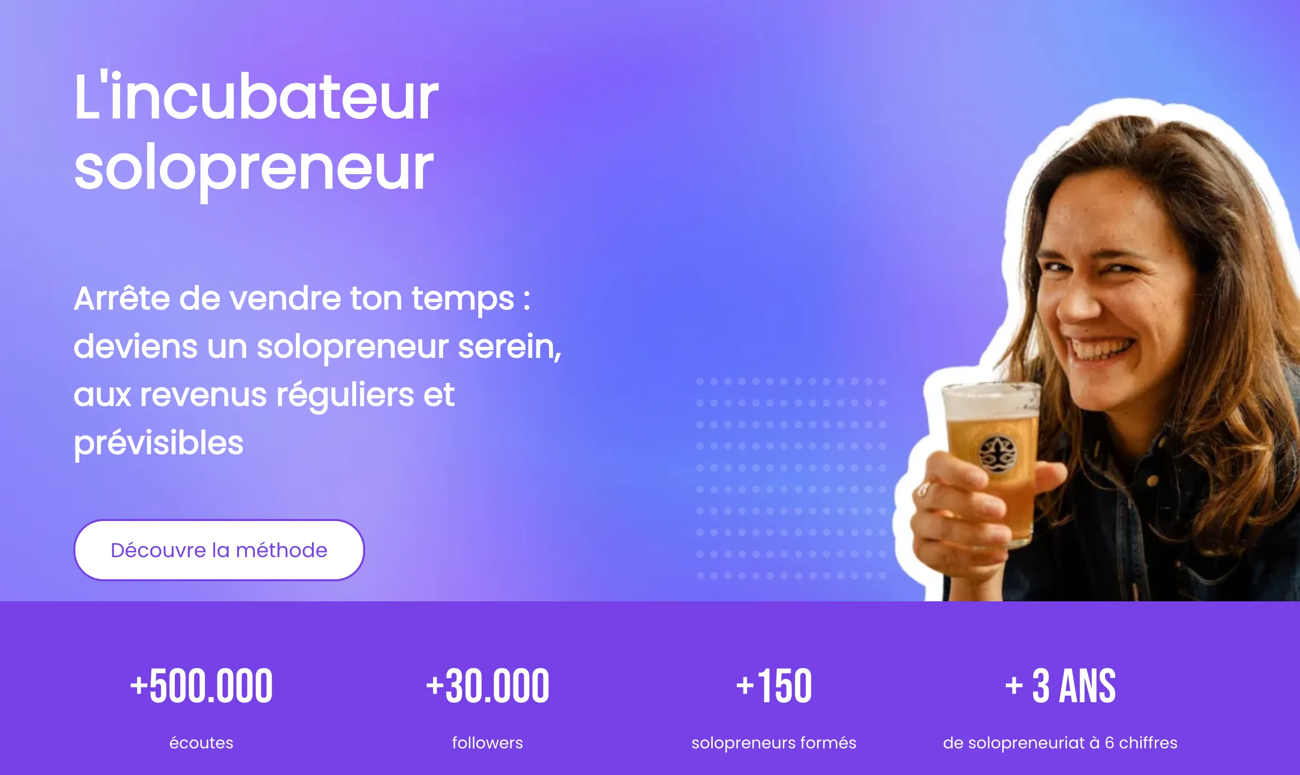 L’incubateur solopreneur de Flavie Prévot