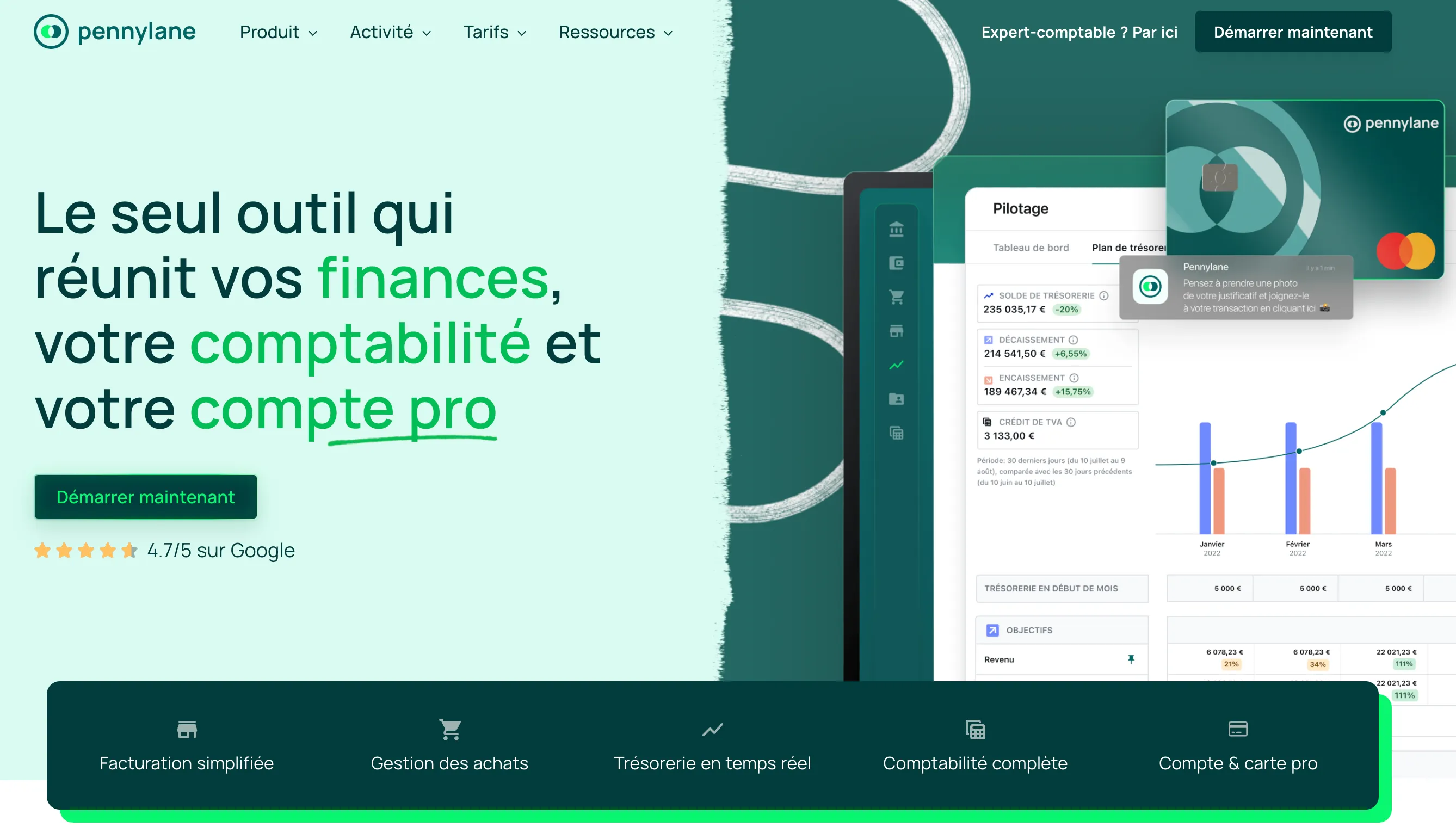 Pennylane, la solution pour gérer ses finances et la comptabilité pro